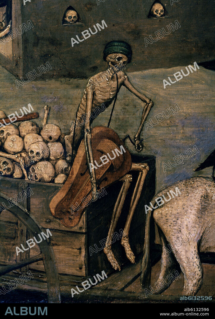 PIETER BRUEGHEL EL VIEJO (1525-1569). EL TRIUNFO DE LA MUERTE - HACIA 1562 - O/L - NP 1393 - RENACIMIENTO FLAMENCO - CONJUNTO 3347.