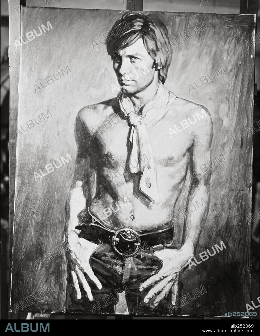 HELMUT BERGER in DAS BILDNIS DES DORIAN GRAY, 1970 (DORIAN GRAY), unter der Regie von MASSIMO DALLAMANO. Copyright SARGON FILM.