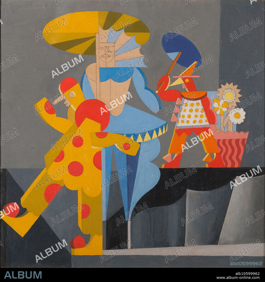 FORTUNATO DEPERO. Marionette per i balli plastici.