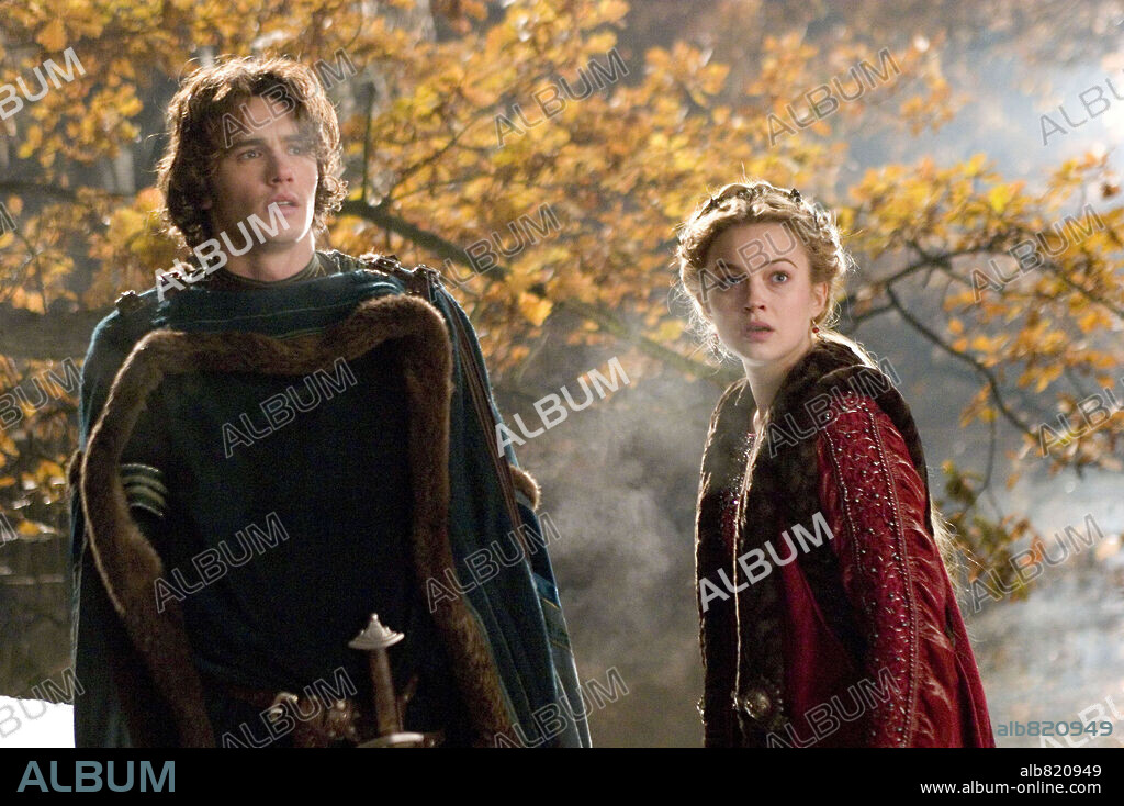 JAMES FRANCO und SOPHIA MYLES in TRISTAN + ISOLDE, 2006, unter der Regie von KEVIN REYNOLDS. Copyright FRANCHISE PICTURES / TORRES, RICO.