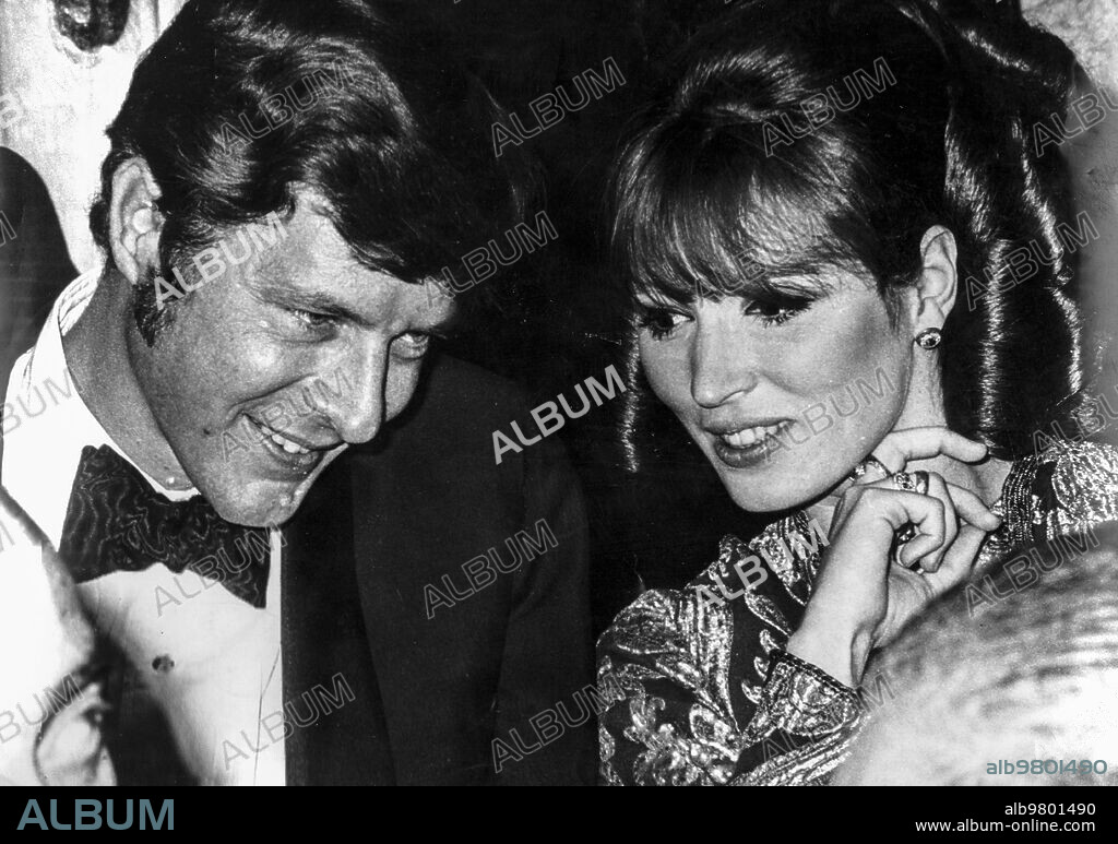 John paul getty and talitha dina pol, 1967.