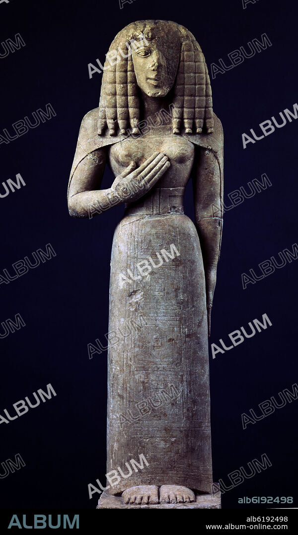 DAMA DE AUXERRE - 640/630 AC - GRECIA ARCAICA.