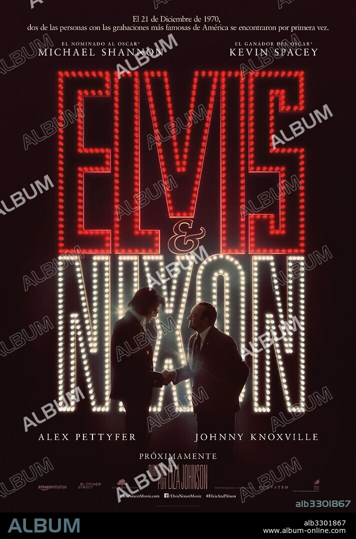 Poster of ELVIS AND NIXON, 2016, directed by CARY ELWES. Copyright BENAROYA PICTURES/PICK UP TRUCK PICTURES.