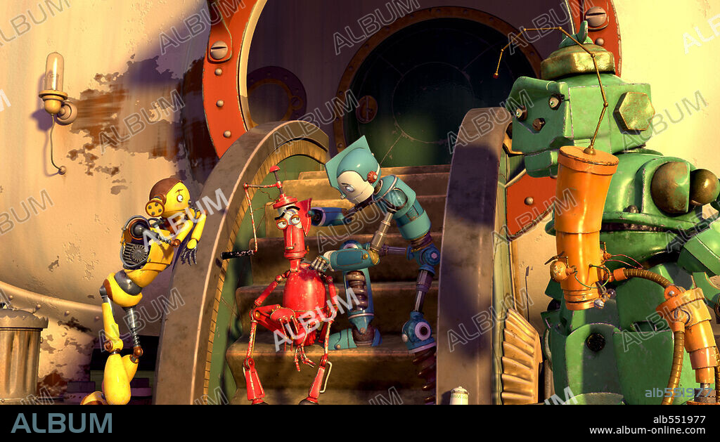 ROBOTS, 2005, directed by CARLOS SALDANHA and CHRIS WEDGE. Copyright FOX ANIMATION STUDIOS / BLUE SKY STUDIOS.