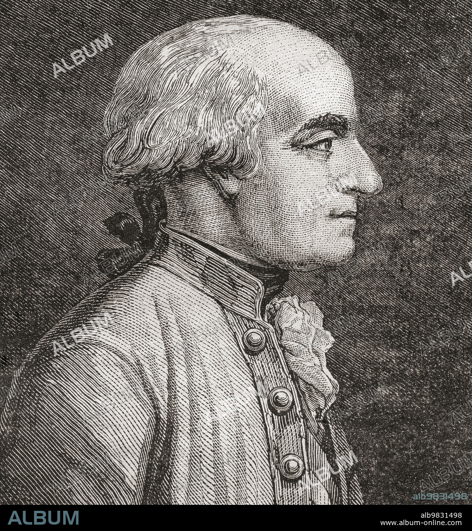 Philippe-François-Joseph Le Bas, 1764 - 1794. French politician.