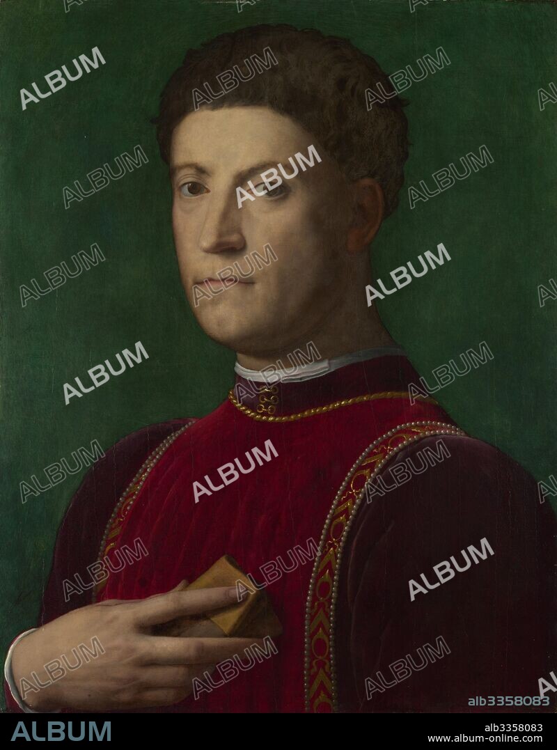 IL BRONZINO. Portrait of Piero de' Medici ("The Gouty").