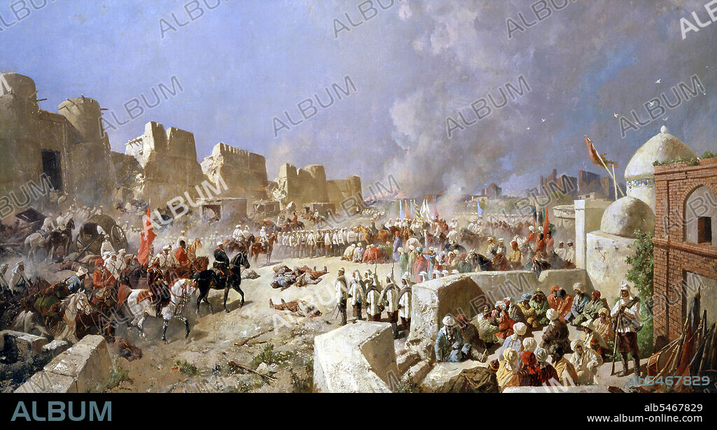 As soon as the Russian conquest of the Caucasus was completed in the late 1850s, the Russian Ministry of War began to send military forces against the Central Asian khanates. Three major population centers of the khanates-Tashkent, Bukhara, and Samarkand-were captured in 1865, 1867, and 1868, respectively. In 1868 the Khanate of Bukhara signed a treaty with Russia making Bukhara a Russian protectorate. Khiva became a Russian protectorate in 1873, and the Khokand Khanate finally was incorporated into the Russian Empire, also as a protectorate, in 1876. By 1876 the entire territory comprising present-day Uzbekistan either had fallen under direct Russian rule or had become a protectorate of Russia. The treaties establishing the protectorates over Bukhara and Khiva gave Russia control of the foreign relations of these states and gave Russian merchants important concessions in foreign trade; the khanates retained control of their own internal affairs. Tashkent and Khokand fell directly under a Russian governor general.