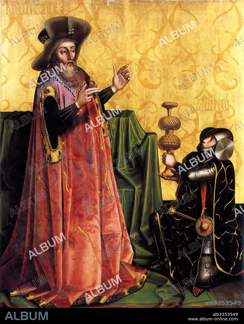 KONRAD WITZ. Abishai before David.