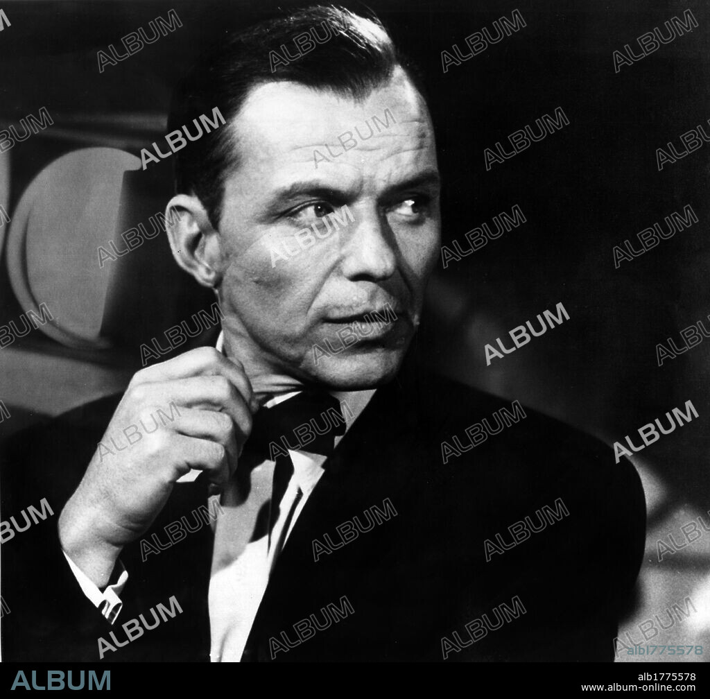 Portrait of Frank Sinatra. Portrait of the Italian-American actor and singer Frank Sinatra. 1950s.