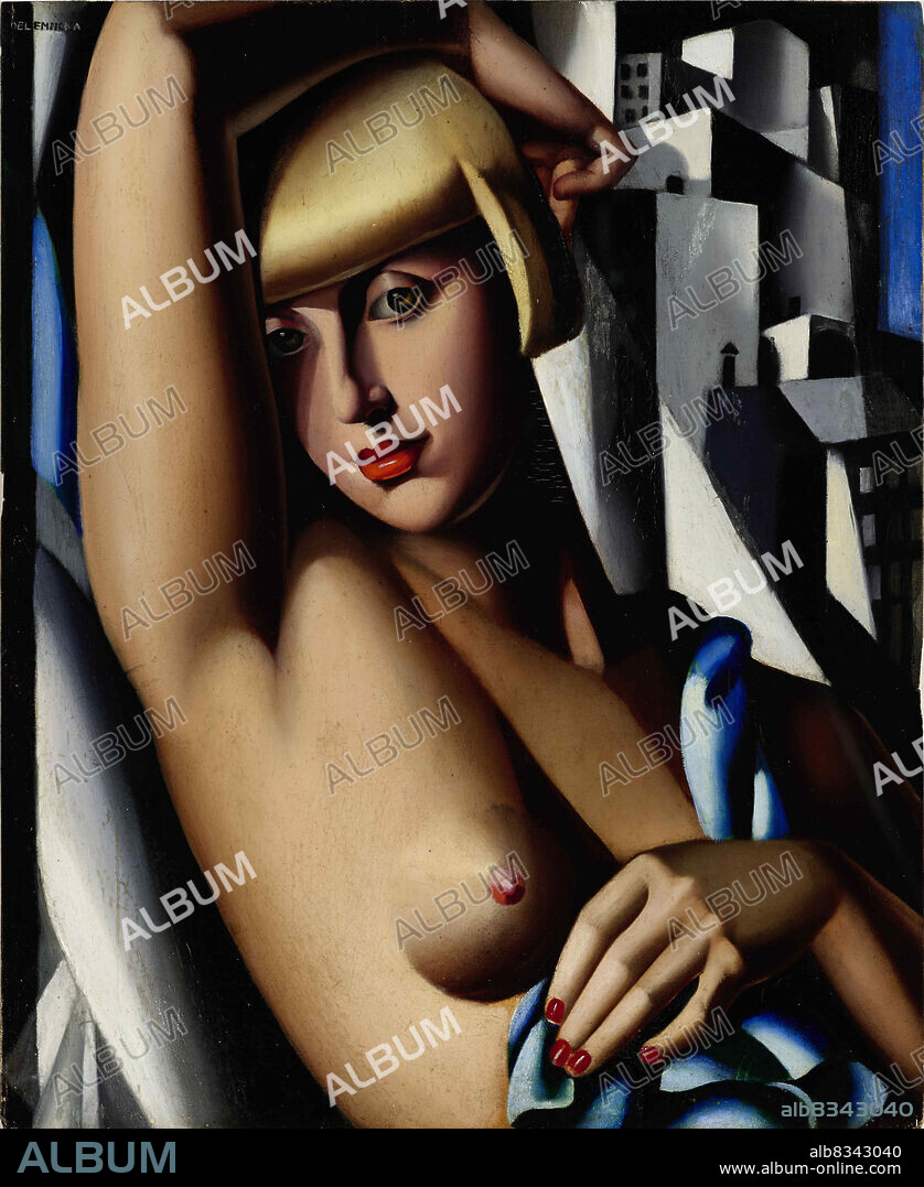 TAMARA DE LEMPICKA. Portrait of Suzy Solidor.