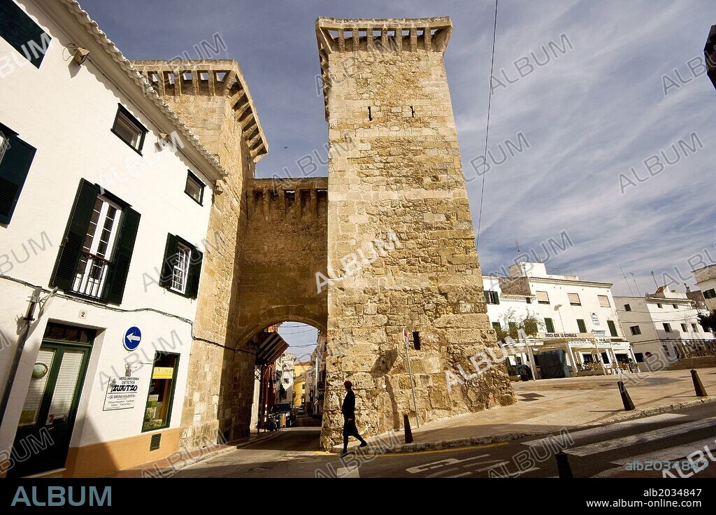 Pont de Sant Roc. Maó.Menorca.Baleares.España.