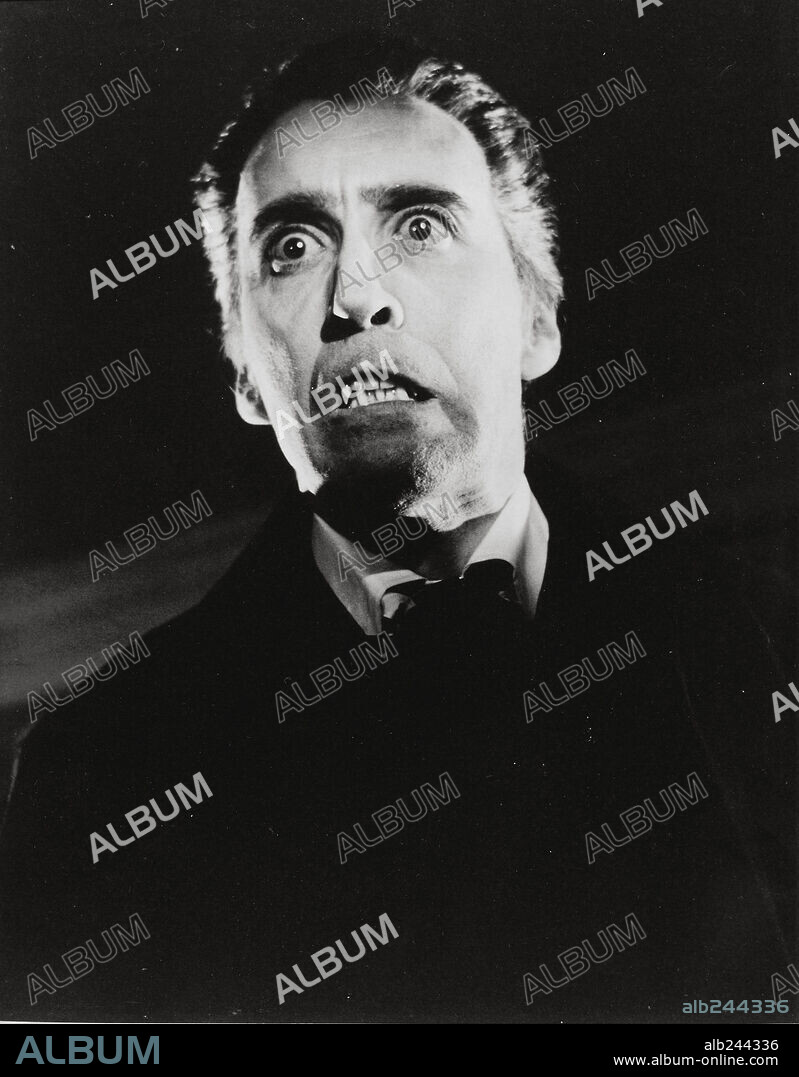 CHRISTOPHER LEE in THE SATANIC RITES OF DRACULA, 1974, directed by ALAN GIBSON. Copyright HAMMER FILM PRODUCTIONS.