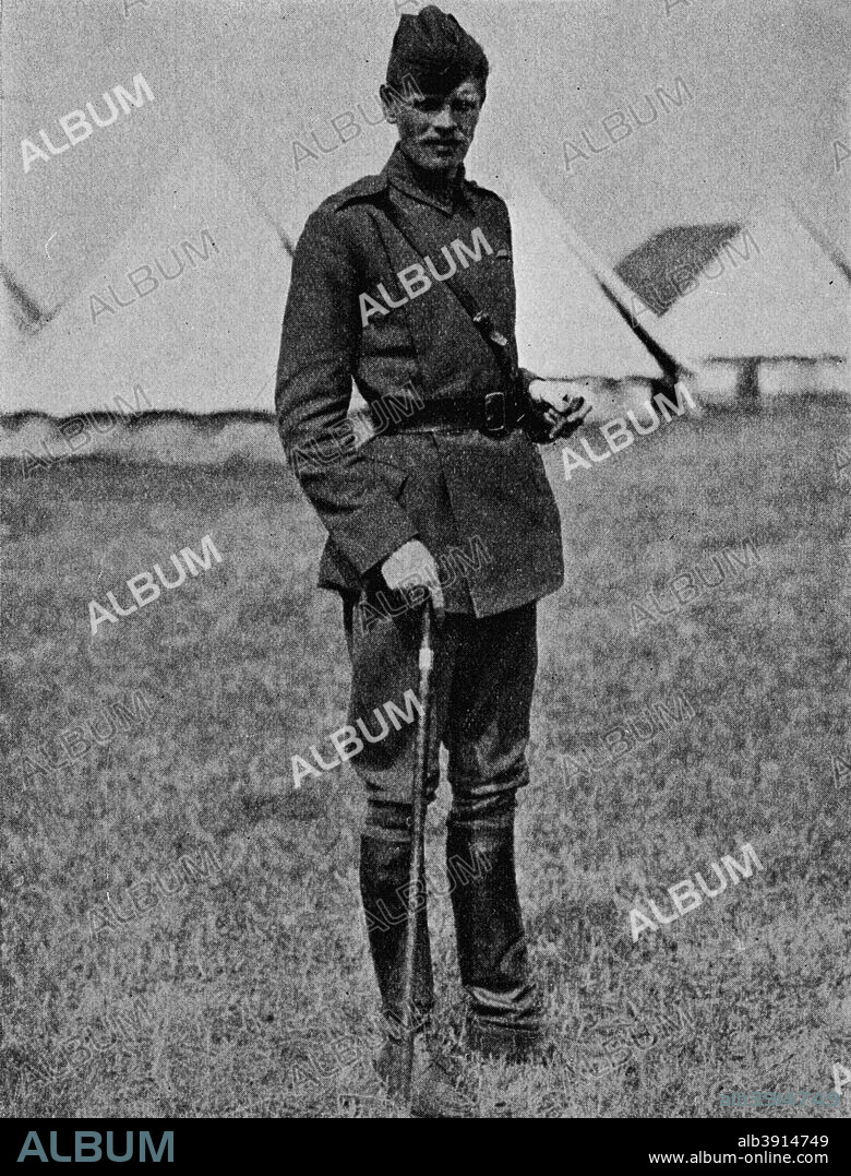 A world record breaker: Lieutenant BH Barrington-Kennett, the first Adjutant of the RFC, 1912 (1933). Lieutenant Basil Herbert Barrington-Kennett made the first passenger flight in Portholme, Cambridgeshire. He was killed in action at Festubert, France, on 18 May 1915. From History of British Aviation 1908-1914, Volume I, by R. Dallas Brett [The Aviation Book Club, London, 1933].