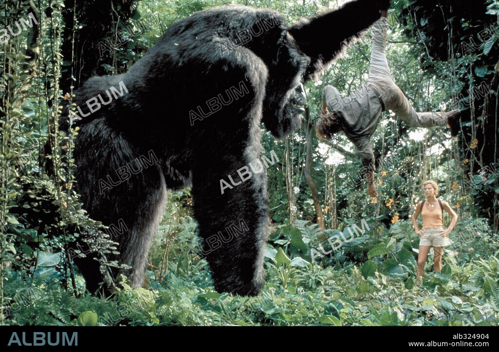 CHARLIZE THERON in MIGHTY JOE YOUNG, 1998, directed by RON UNDERWOOD. Copyright WALT DISNEY PICTURES.