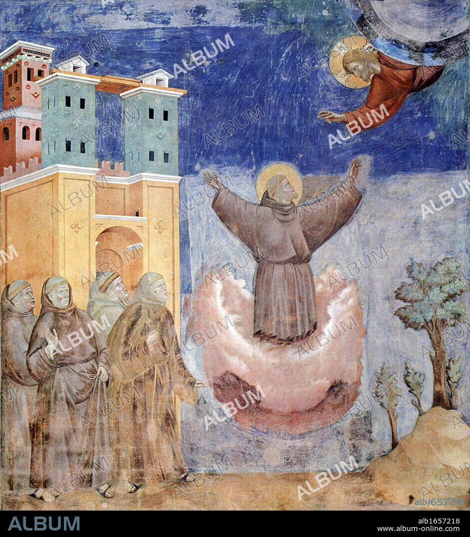 Giotto di Bondone Fresco cycle on the life of St. Francis of Assisi.