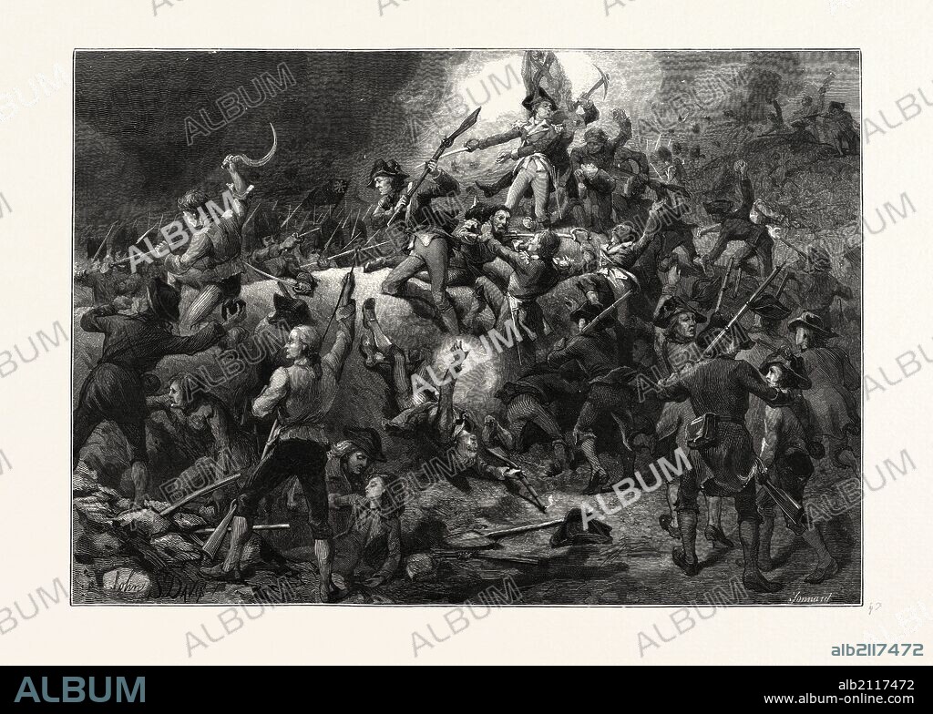 THE BATTLE OF BUNKER HILL, JUNE 17, 1775. JOHN S. DAVIS.