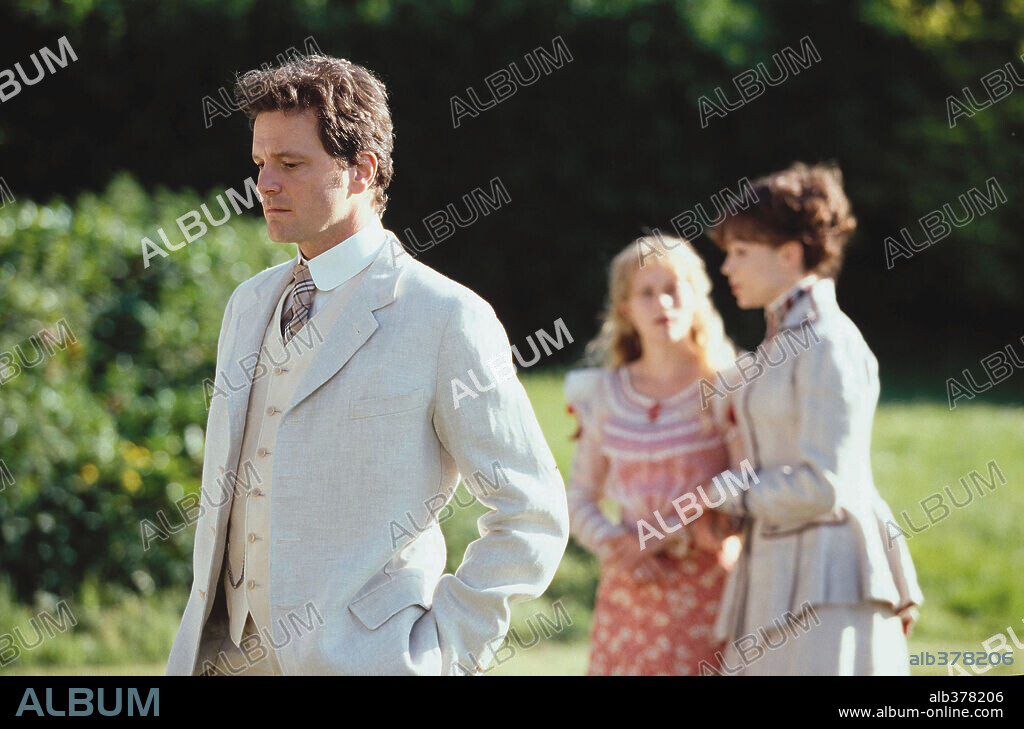 COLIN FIRTH, FRANCES O'CONNOR and REESE WITHERSPOON in THE IMPORTANCE OF BEING EARNEST, 2002, directed by OLIVER PARKER. Copyright MIRAMAX.