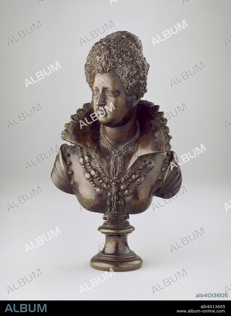 Queen Marie de Médicis, c1600. Dimensions: height: 26 cm.