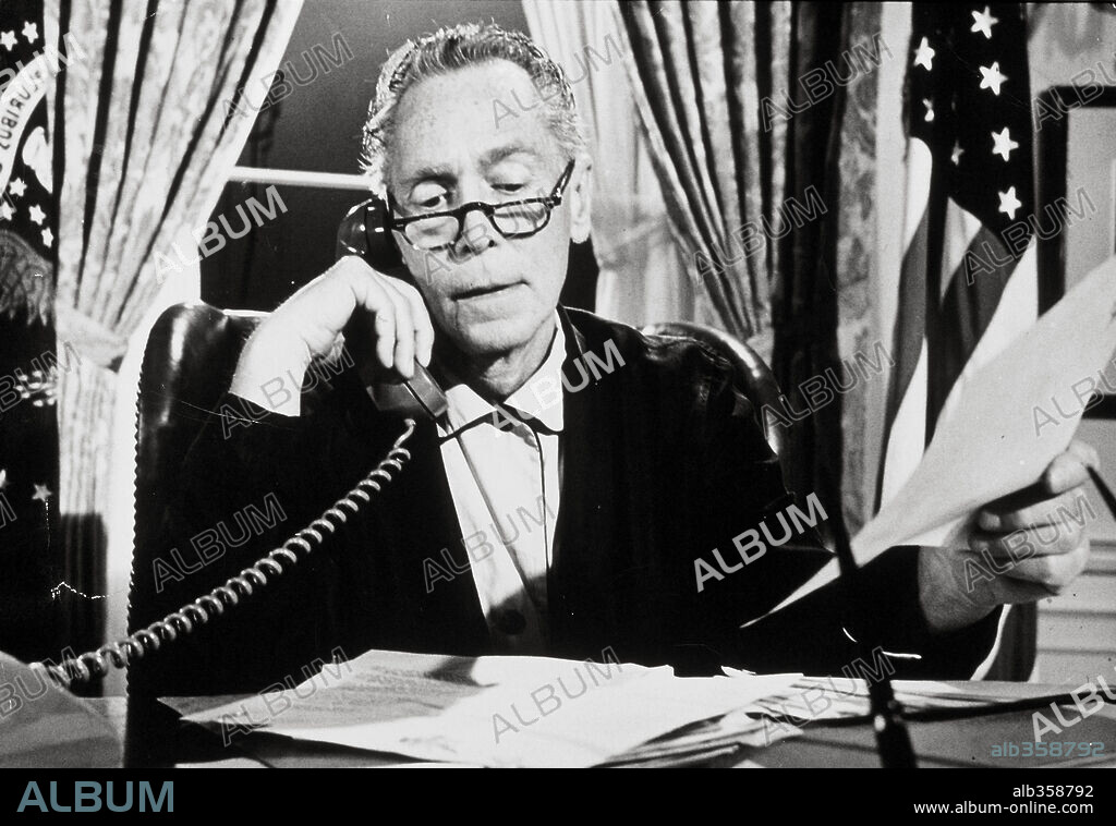 FRANCHOT TONE en TEMPESTAD SOBRE WASHINGTON, 1962 (ADVISE AND CONSENT), dirigida por OTTO PREMINGER. Copyright COLUMBIA PICTURES.