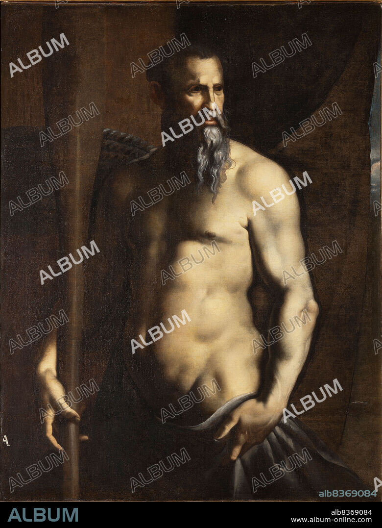 IL BRONZINO. Portrait of Andrea Doria as a Sea God.