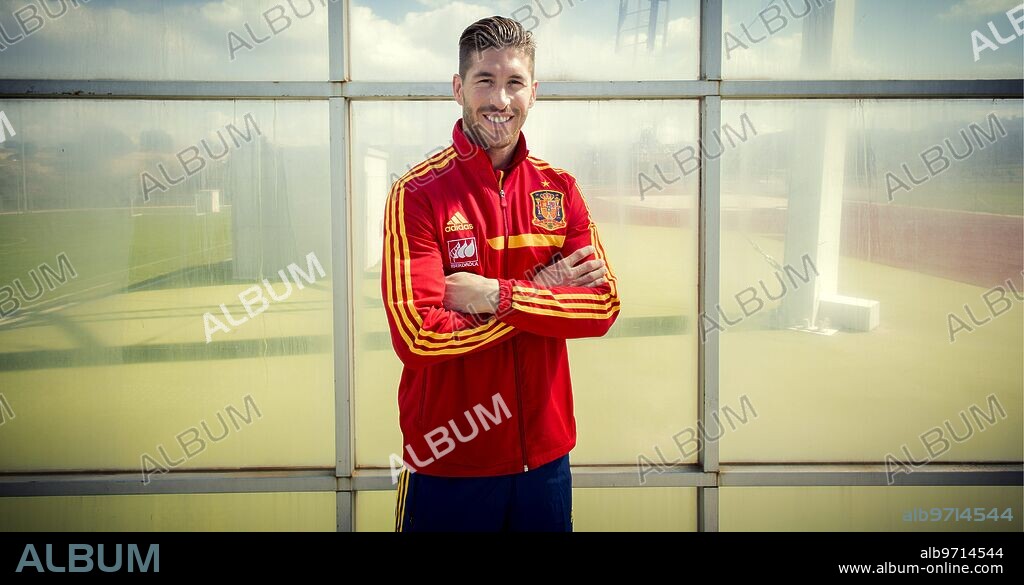 Las Rozas (Madrid), 03/20/2013. Interview with Sergio Ramos player of the Spanish soccer team. Photo: Ignacio Gil ARCHDC.
