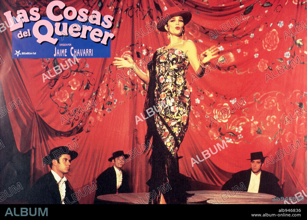 ANGELA MOLINA en LAS COSAS DEL QUERER, 1989, dirigida por JAIME CHAVARRI.