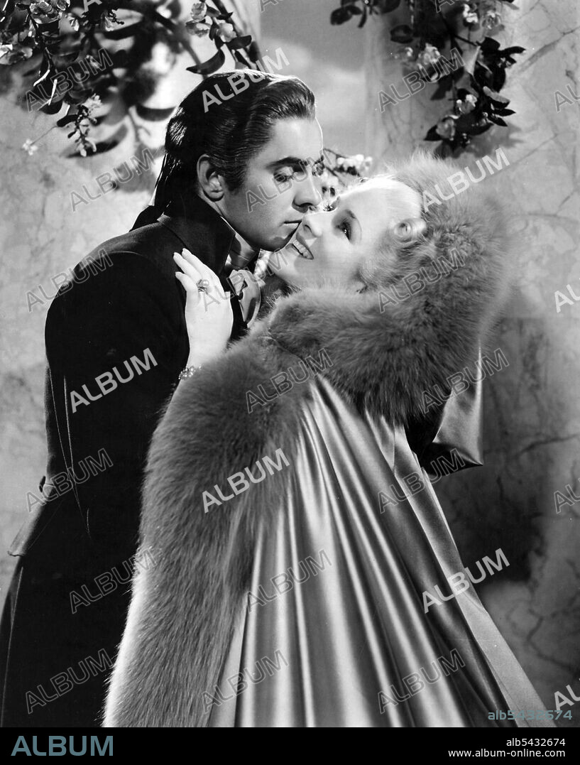 NORMA SHEARER and TYRONE POWER in MARIE ANTOINETTE, 1938, directed by W. S. VAN DYKE. Copyright M.G.M.