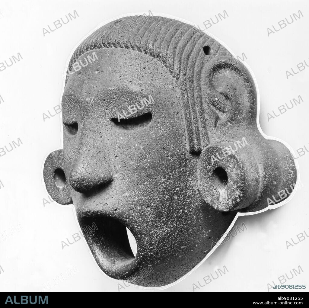 The flayed god of Mexico Xipe Totec was one of several Mexican divinities whose human imperonators could also be his victims Stone mask of the Aztec Xipe.