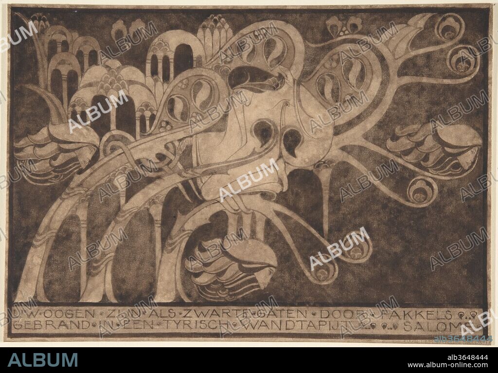 Salome. Artist: Willem Arondeus (Dutch, Naarden 1894-1943 Haarlem). Dimensions: 7 5/16 x 10 9/16 in.  (18.6 x 26.8 cm). Date: 1916.