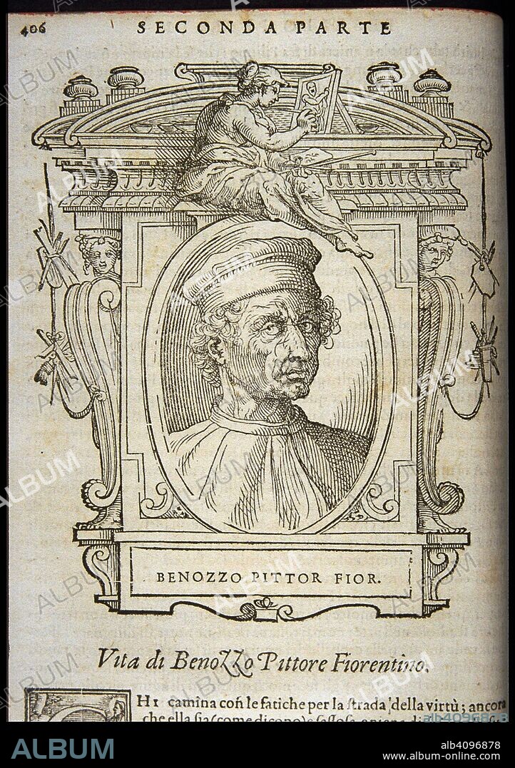 Benozzo Gozzoli. From: Giorgio Vasari, The Lives of the Most Excellent Italian Painters, Sculptors, and Architects.
