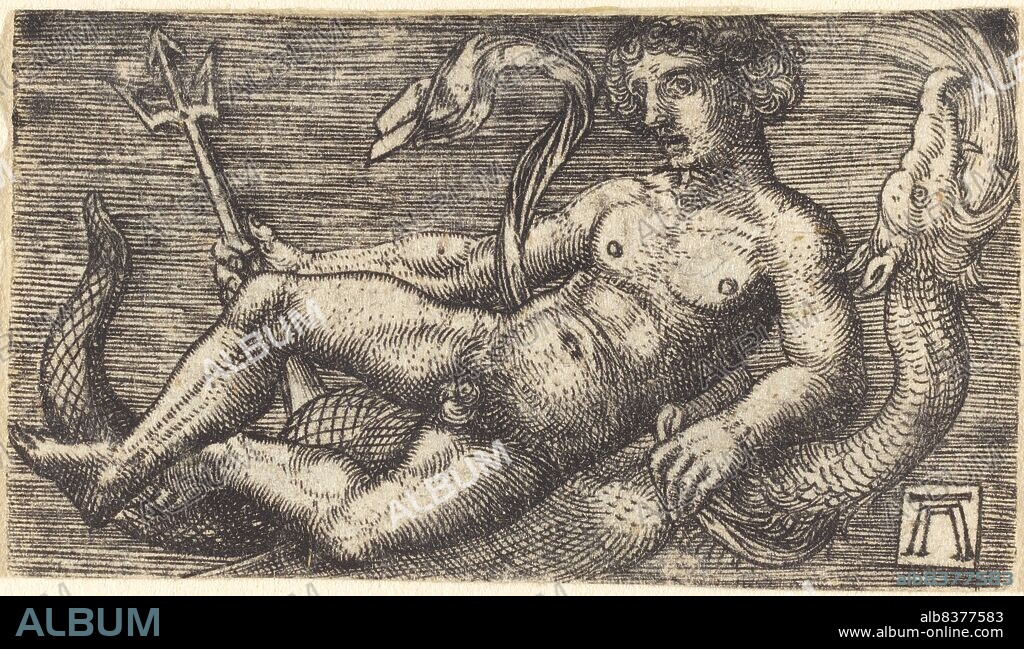 Neptune on a Sea Monster, c. 1520/1525.