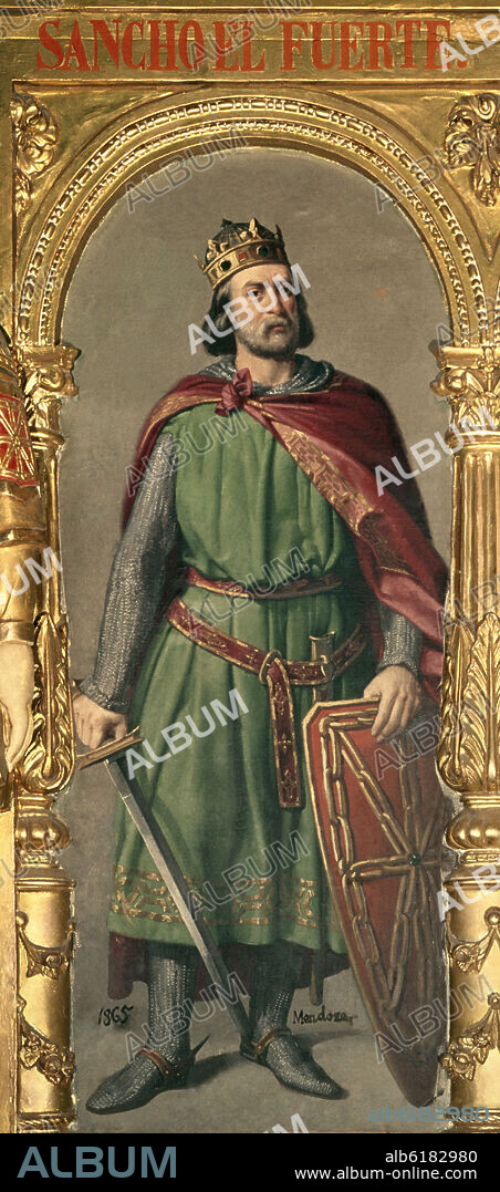 SALON DEL TRONO - SANCHO VII EL FUERTE (1154/1234) - REY DE NAVARRA.