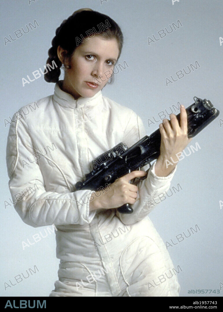 CARRIE FISHER in STAR WARS: EPISODE V-THE EMPIRE STRIKES BACK, 1980, directed by IRVIN KERSHNER. Copyright LUCASFILM/20TH CENTURY FOX.