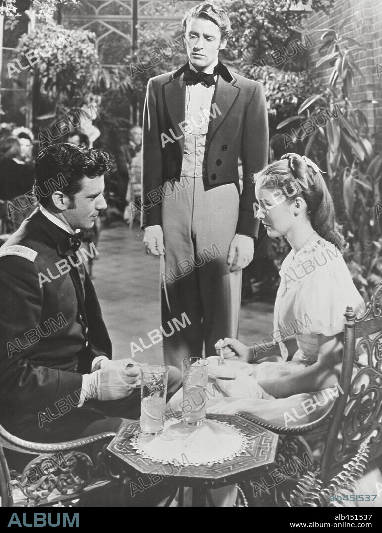 JANET LEIGH, PETER LAWFORD y RICHARD WYLER en MUJERCITAS, 1949 (LITTLE WOMEN), dirigida por MERVYN LEROY. Copyright M.G.M.