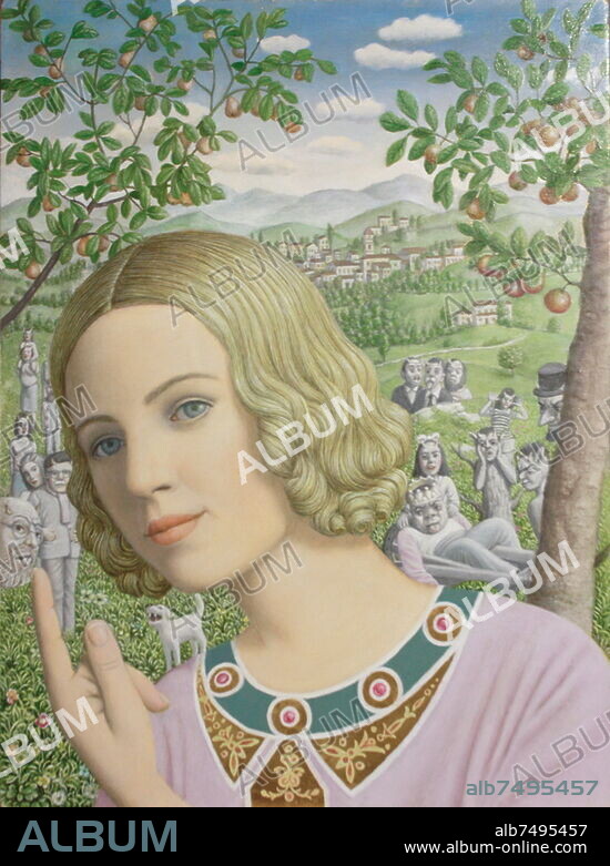 ADELCHI-RICCARDO MANTOVANI. Mantovani, Adelchi-Riccardo, born 1942 in Ro, since 1964 active in Berlin. "Noli me tangere", no date. Painting. Artist's collection.