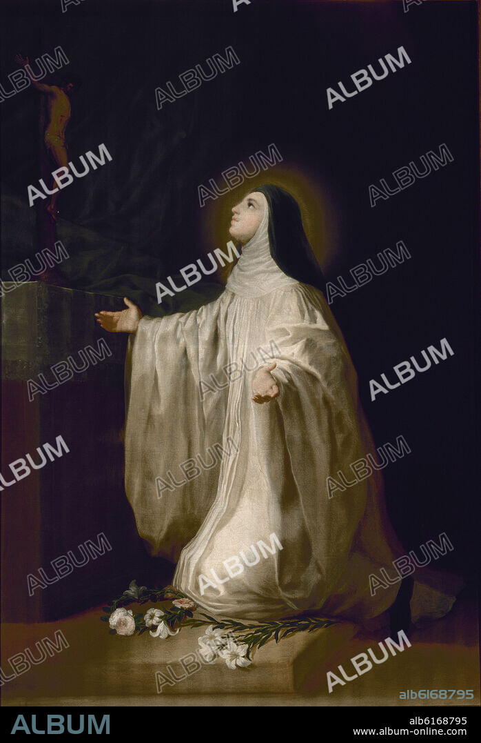 FRANCISCO DE GOYA. SANTA LUTGARDA - 220 X 1160 -.