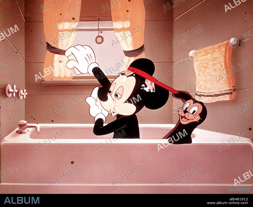 MISC: MICKEY MOUSE. Copyright WALT DISNEY PICTURES. Fotograma de los dibujos animados de Mickey Mouse.
