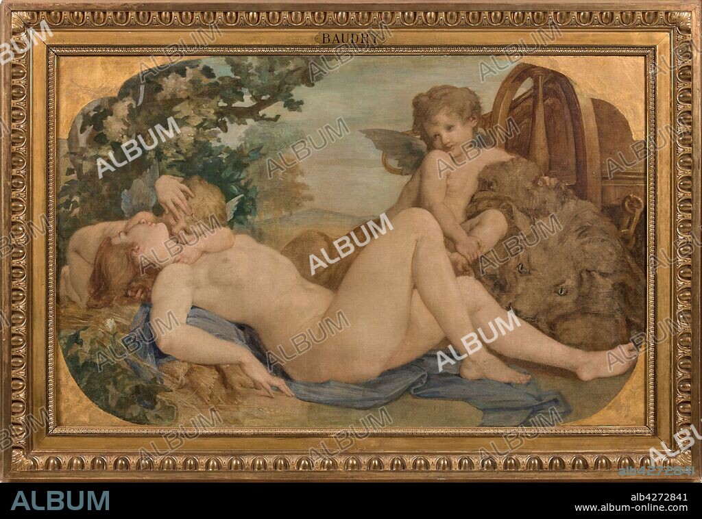 PAUL JACQUES AIMÉ BAUDRY. Cybele and Amphitrite.
