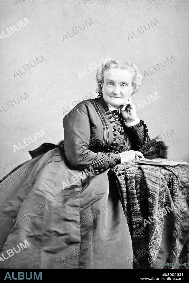 CHARLOTTE CUSHMAN (1816-1876).Charlotte Saunders Cushman. American actress.