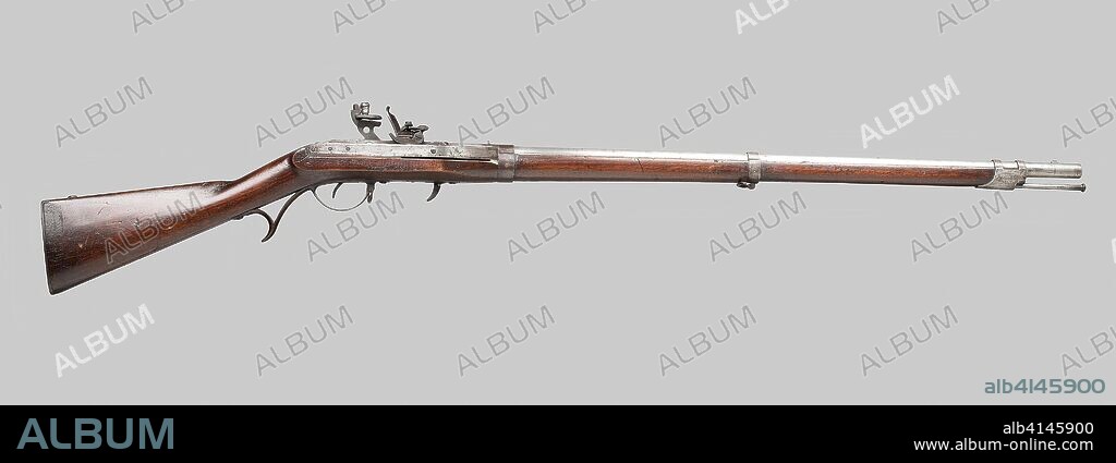 Breech Loading Flintlock Musket. John Hancock Hall; American, 1778--1841. Date: 1838. Dimensions: L. 52 3/4 in. Wood and steel. Origin: United States.