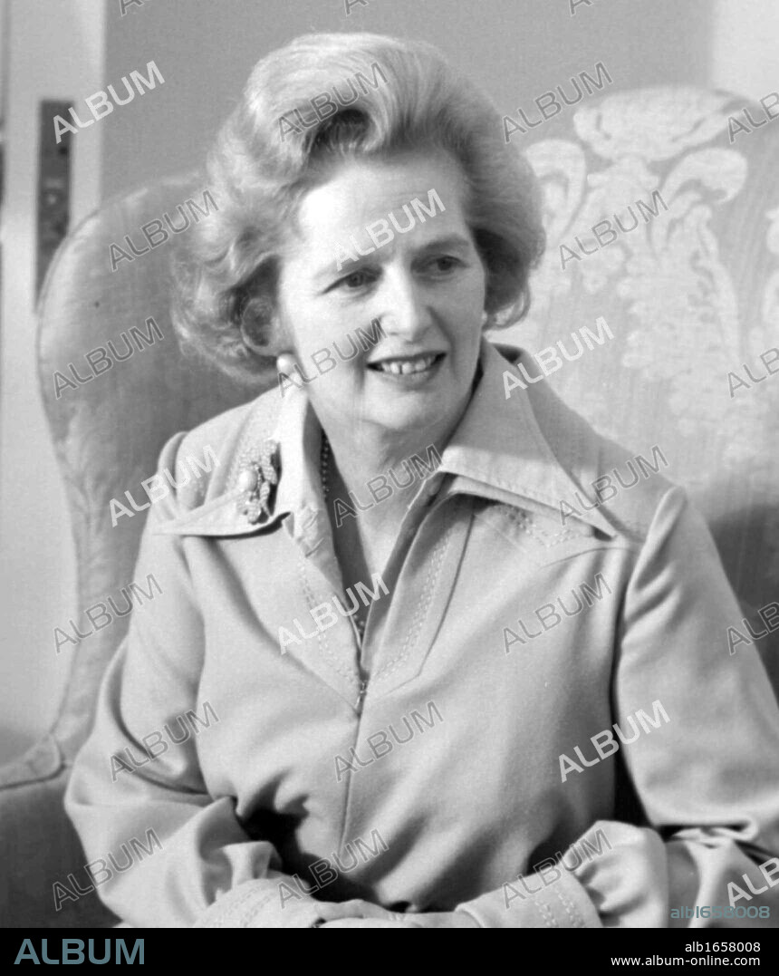 Margaret Thatcher, British Prime Minister 1979-1990.