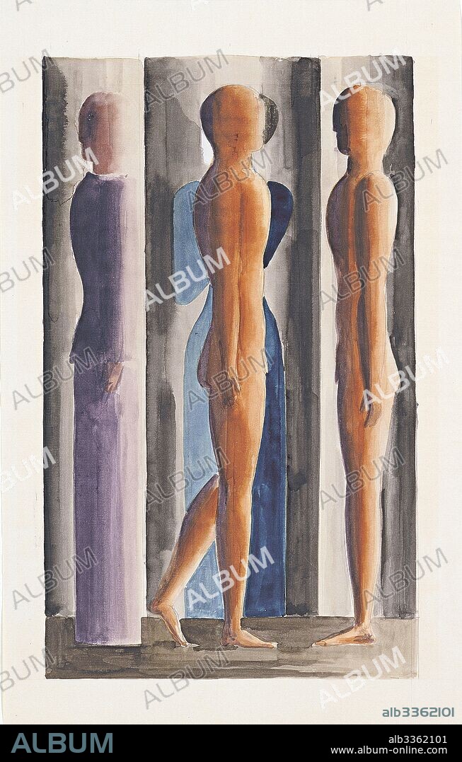 OSKAR SCHLEMMER. Formation. Tri-partition.