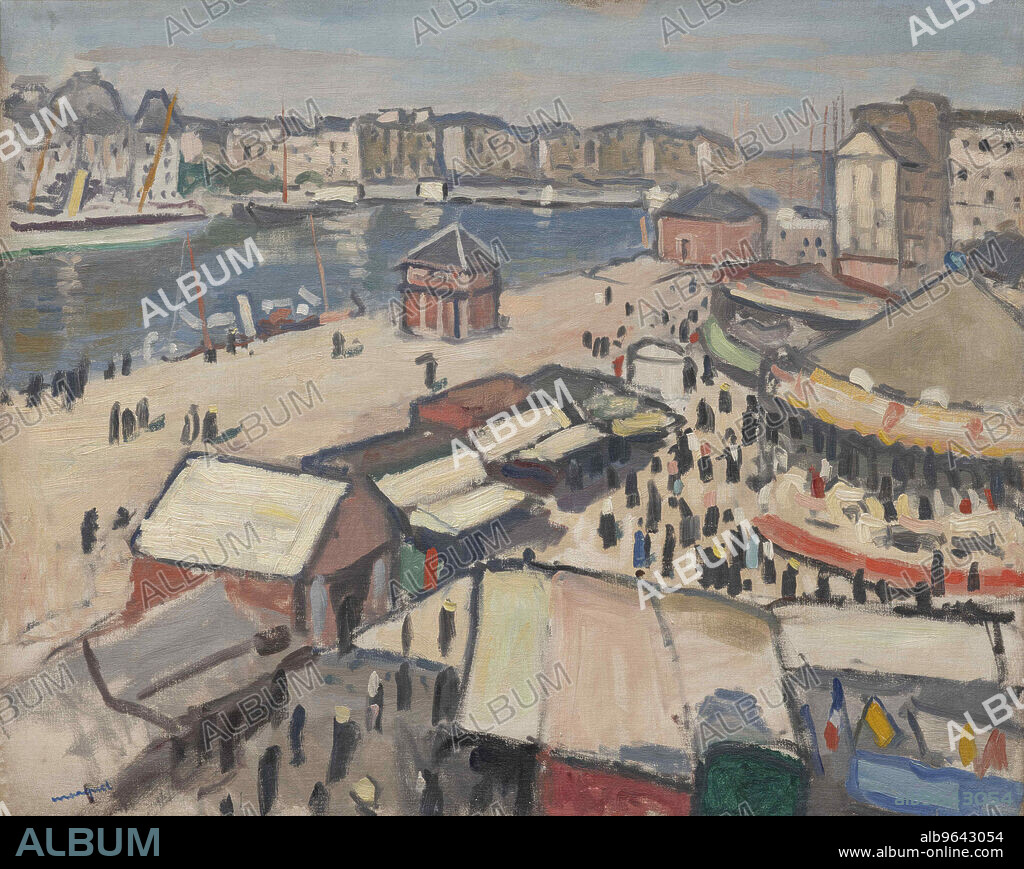 ALBERT MARQUET. Fête foraine au Havre.