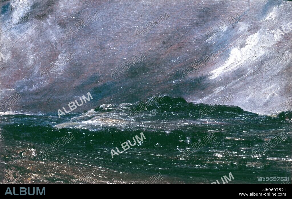 Old Sarum. by John Constable. Victoria & Albert Museum London. John Constable (June 11, 1776 - March 31, 1837) was a British artist, born in Suffolk, England. ©TopFoto.