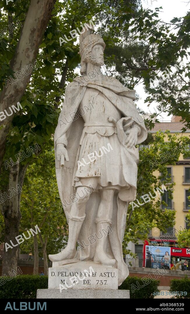 Pelagius (Pelayo, Pelayu; c. 685 737) was a Visigothic nobleman who founded the Kingdom of Asturias, ruling it from 718 until his death. Through his victory at the Battle of Covadonga, he is credited with beginning the <i>Reconquista</i>, the Christian reconquest of the Iberian peninsula from the Moors. He established an independent Christian state in opposition to Moorish hegemony.