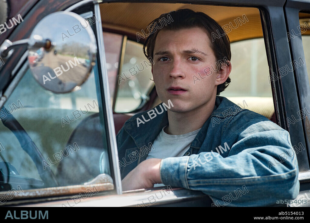 TOM HOLLAND dans LE DIABLE, TOUT LE TEMPS, 2020 (THE DEVIL ALL THE TIME), réalisé par ANTONIO CAMPOS. Copyright Bronx Moving Co. / Nine Stories Productions.