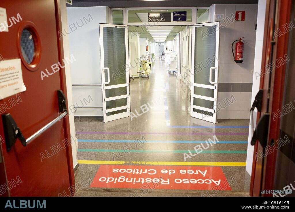 Emergency area. Hospital Universitario de Gran Canaria Doctor Negrin, Las Palmas de Gran Canaria. Canary Islands, Spain.