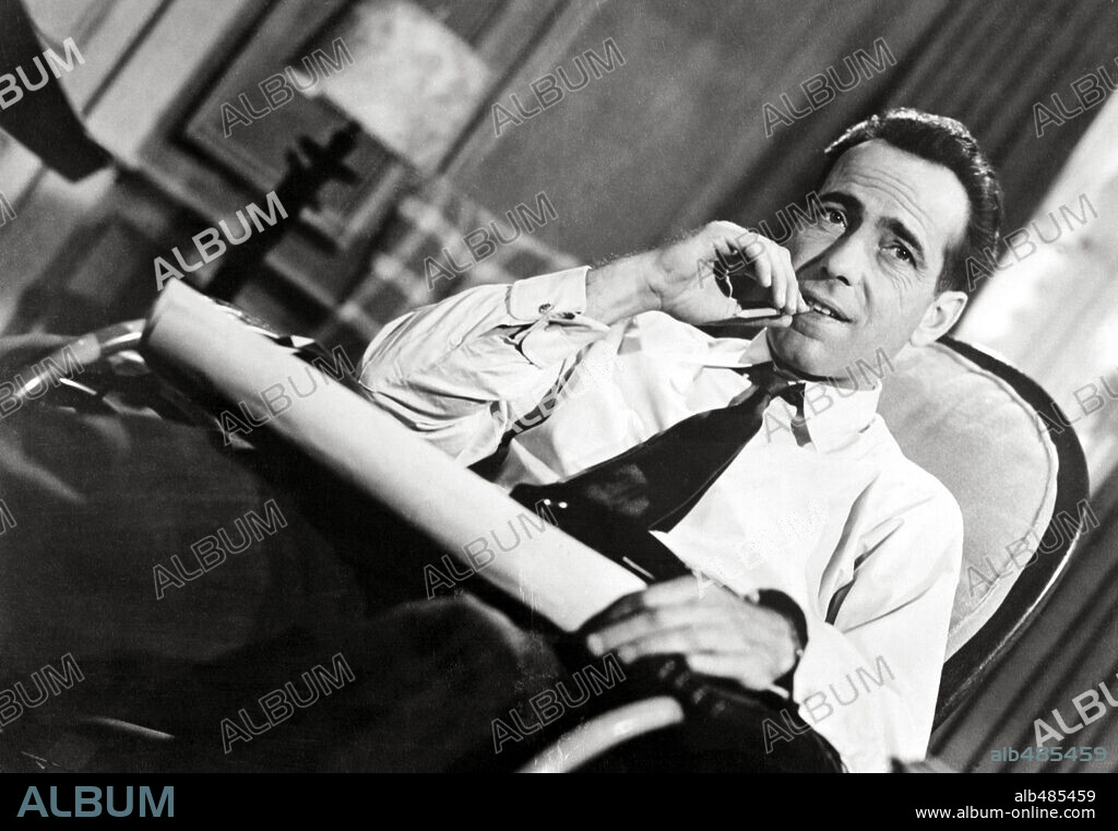 HUMPHREY BOGART en RETORNO AL ABISMO, 1945 (CONFLICT), dirigida por CURTIS BERNHARDT. Copyright WARNER BROTHERS.
