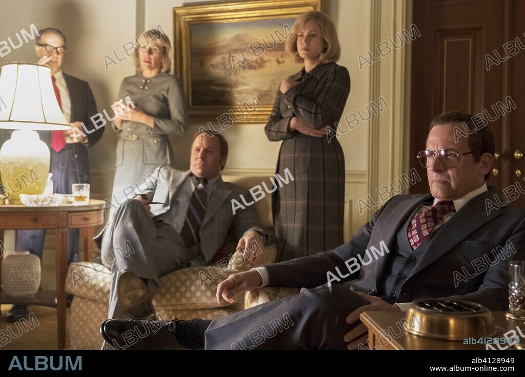 AMY ADAMS, CHRISTIAN BALE y STEVE CARELL en EL VICIO DEL PODER, 2018 (VICE), dirigida por ADAM MCKAY. Copyright Gary Sanchez Productions / Plan B Entertainment / KENNEDY, MATT.