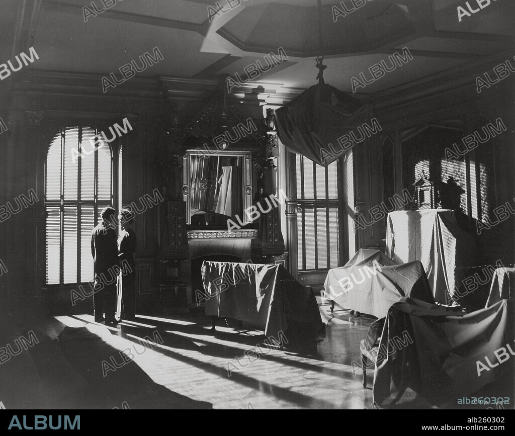 EL CUARTO MANDAMIENTO, 1942 (THE MAGNIFICENT AMBERSONS), dirigida por ORSON WELLES. Copyright RKO.